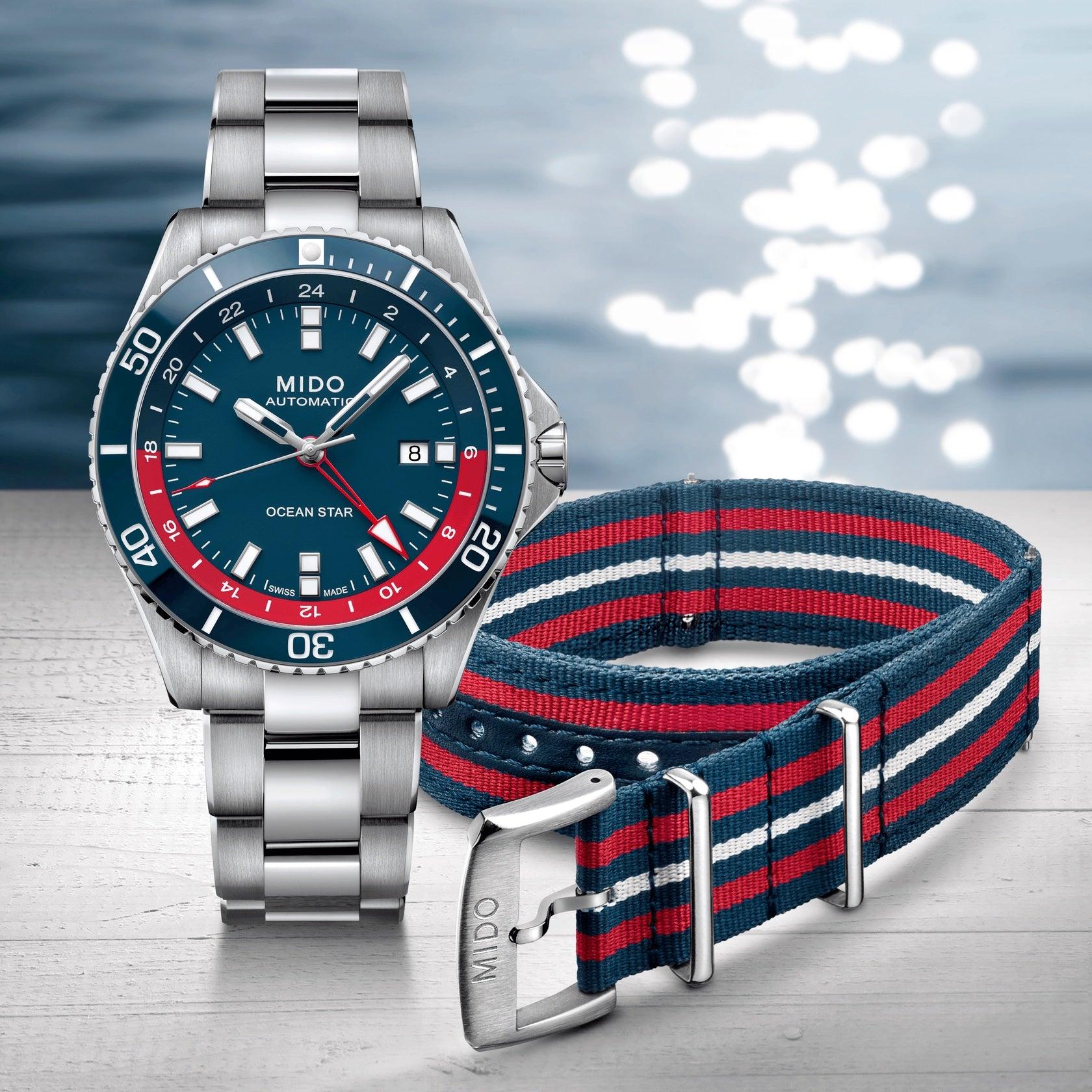 MIDO | OCEAN STAR GMT | EDIZIONE SPECIALE (1 CINTURINO EXTRA) - Gioielleria Conte