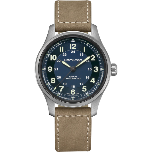 KHAKI FIELD TITANIUM AUTO Carica automatica | 42mm | H70545540 - Gioielleria Conte