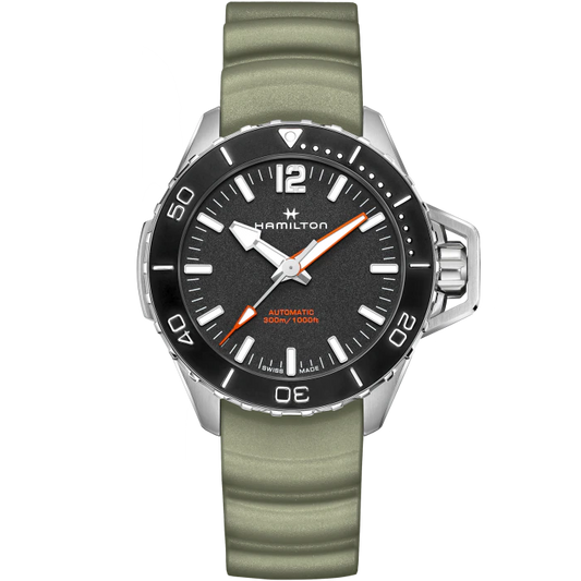 KHAKI NAVY FROGMAN AUTO Carica automatica | 46mm | H77825331 - Gioielleria Conte